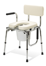 Guardian Drop-Arm, Padded Commode